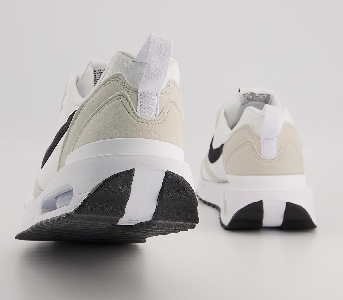 Nike Air Max Dawn Trainers Nike Air Max Dawn Trainers White Black Light Bone