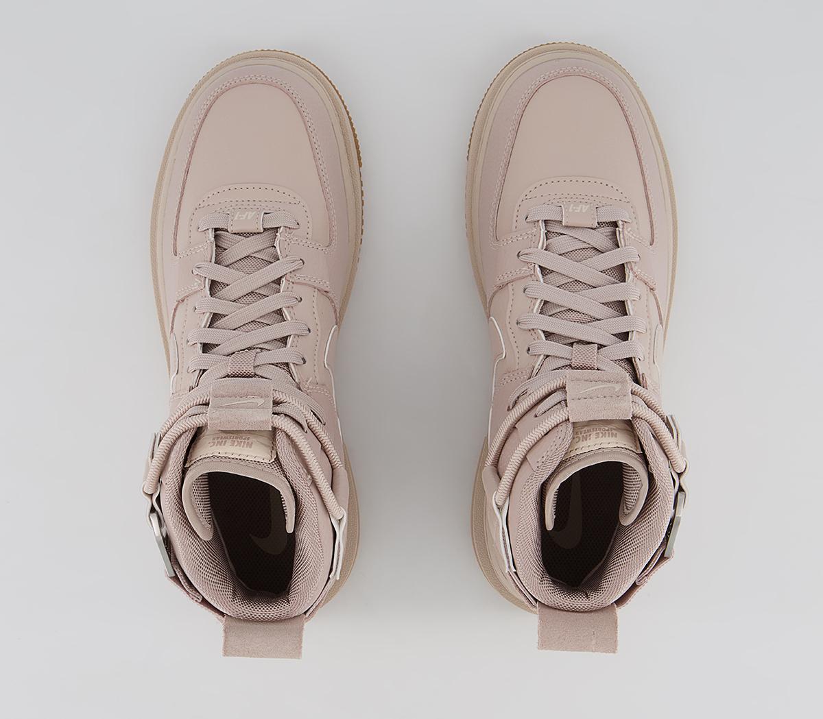 Nike Air Force 1 Utility Hi 2.0 Trainers Nike Air Force 1 Utility Hi 2.0 Trainers Fossil Stone Pearl White