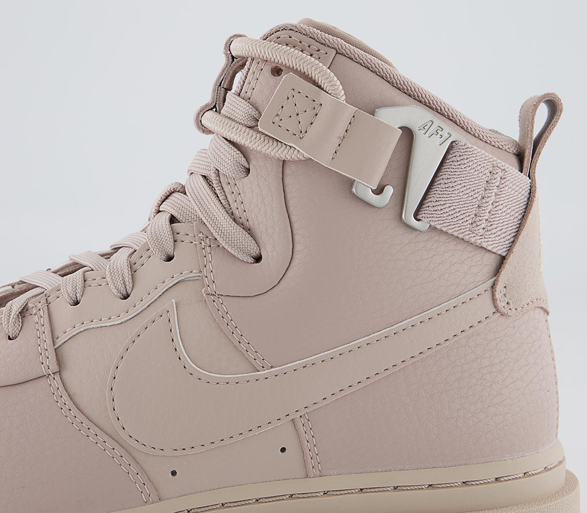 Nike Air Force 1 Utility Hi 2.0 Trainers Nike Air Force 1 Utility Hi 2.0 Trainers Fossil Stone Pearl White