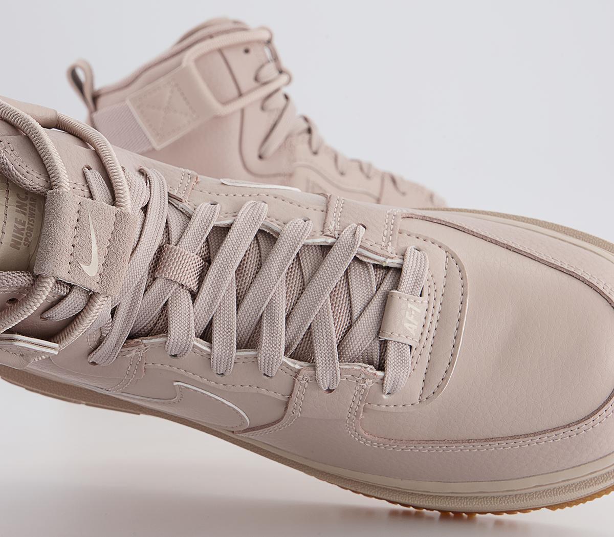 Nike Air Force 1 Utility Hi 2.0 Trainers Nike Air Force 1 Utility Hi 2.0 Trainers Fossil Stone Pearl White