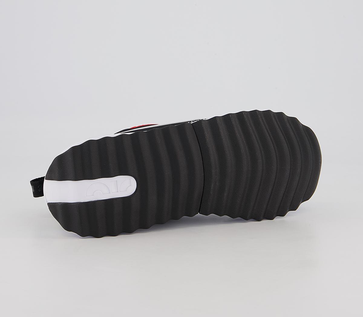 Nike Air Max Dawn Trainers Nike Air Max Dawn Trainers Black White Habanero Red Electro Purple