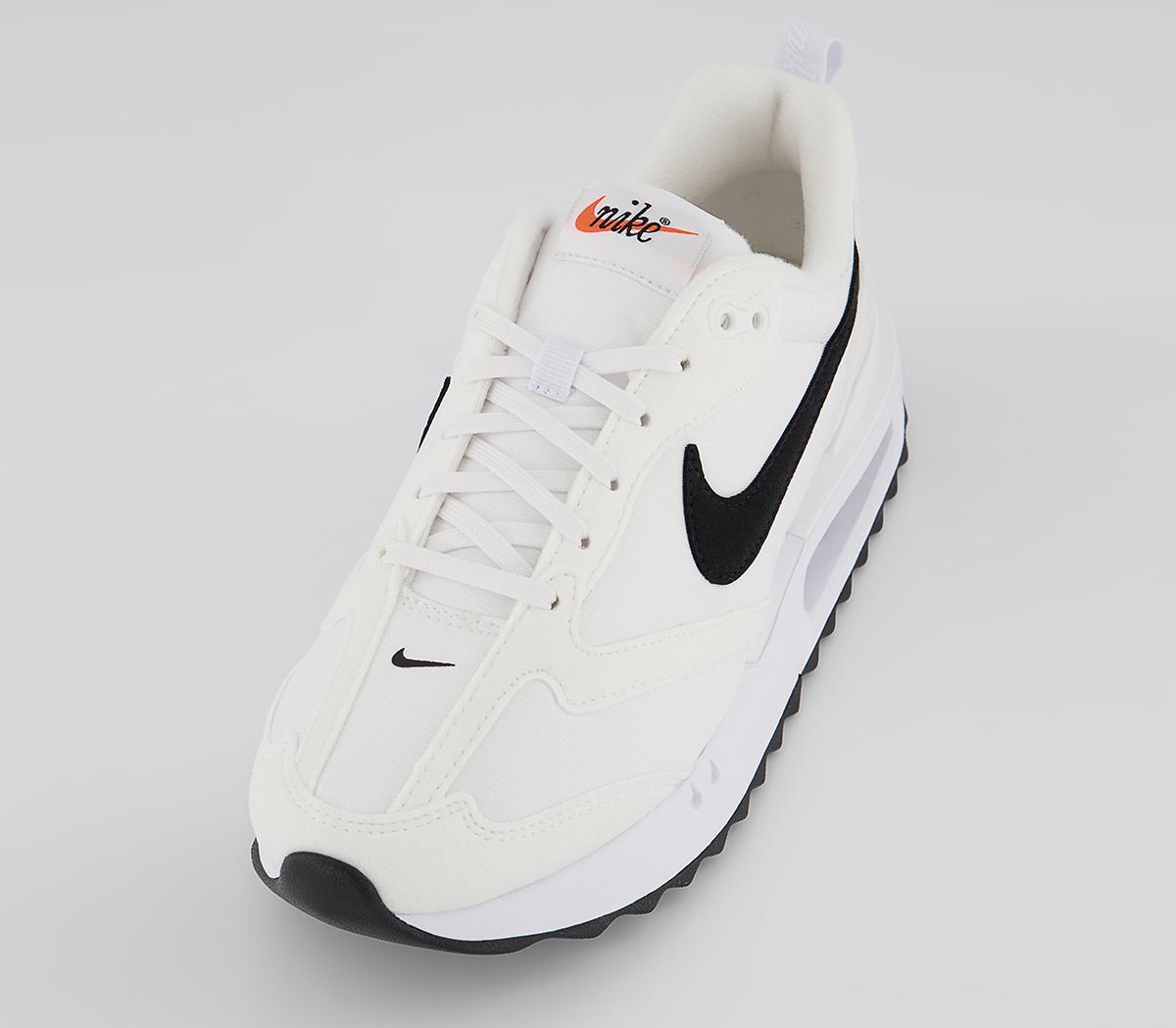 Nike Air Max Dawn Trainers Nike Air Max Dawn Trainers White Black Total Orange