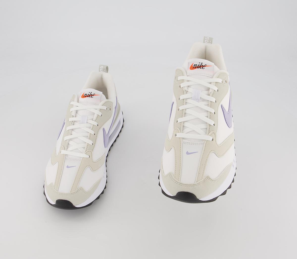 Nike Air Max Dawn Trainers Nike Air Max Dawn Trainers Whitepurple Dawnlight Boneblack