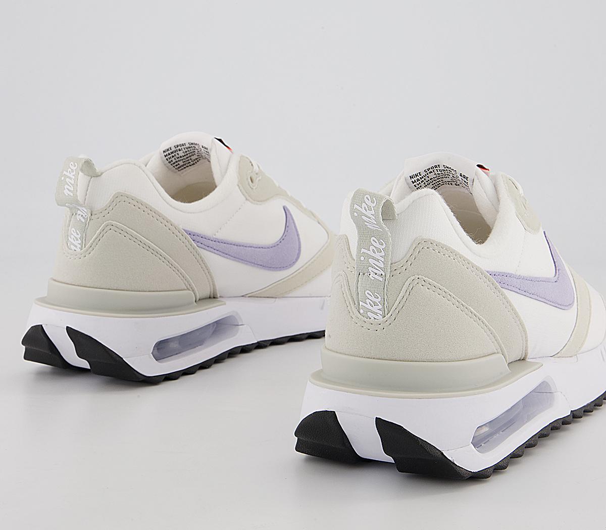Nike Air Max Dawn Trainers Nike Air Max Dawn Trainers Whitepurple Dawnlight Boneblack
