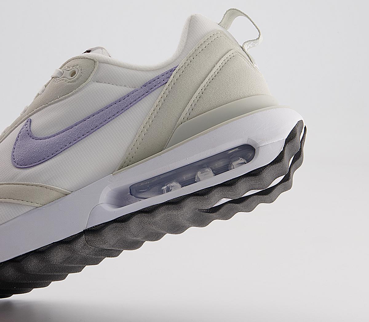 Nike Air Max Dawn Trainers Nike Air Max Dawn Trainers Whitepurple Dawnlight Boneblack