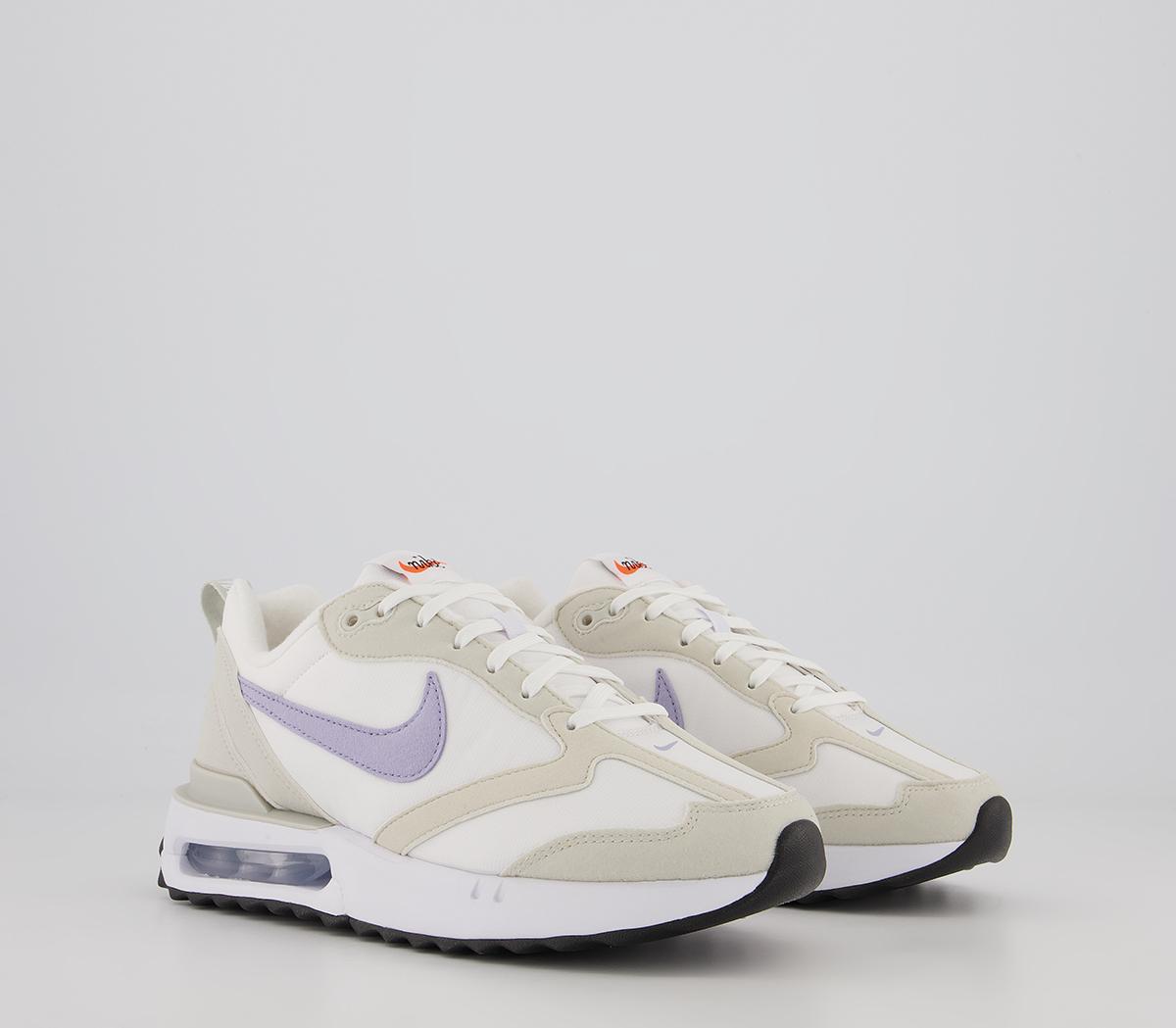 Nike Air Max Dawn Trainers Nike Air Max Dawn Trainers Whitepurple Dawnlight Boneblack