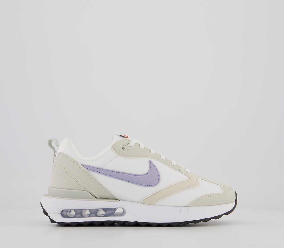 Nike Air Max Dawn Trainers Nike Air Max Dawn Trainers Whitepurple Dawnlight Boneblack