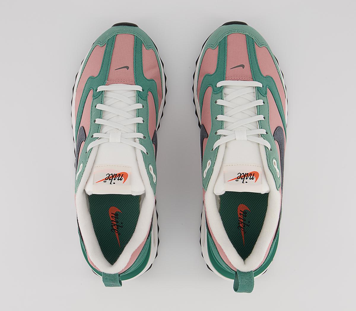Nike Air Max Dawn Trainers Nike Air Max Dawn Trainers Rust Pink Iron Grey Jade Glaze