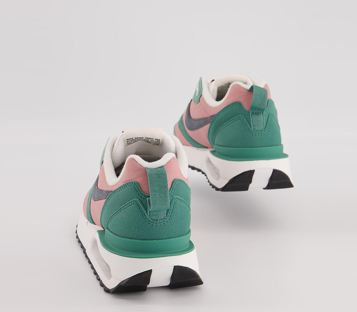 Nike Air Max Dawn Trainers Nike Air Max Dawn Trainers Rust Pink Iron Grey Jade Glaze