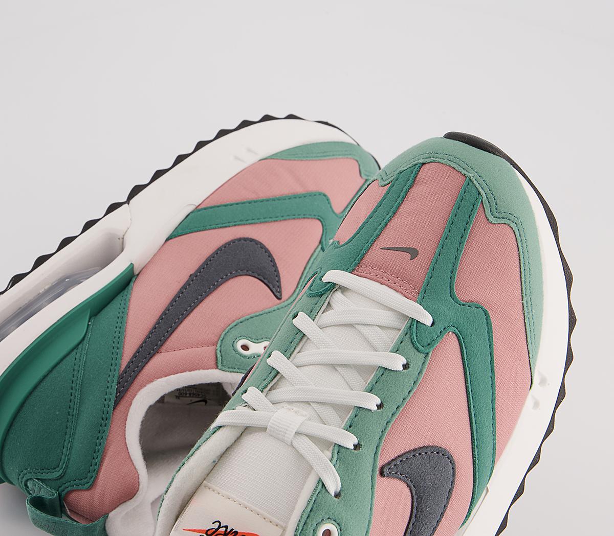 Nike Air Max Dawn Trainers Nike Air Max Dawn Trainers Rust Pink Iron Grey Jade Glaze
