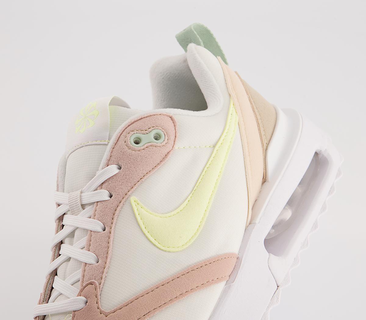 Nike Air Max Dawn Trainers Nike Air Max Dawn Trainers Phantom Citron Tint Pink Oxford
