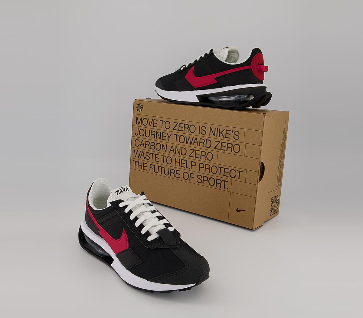 Nike Air Max Pre Day Trainers Nike Air Max Pre Day Trainers Black Gym Red