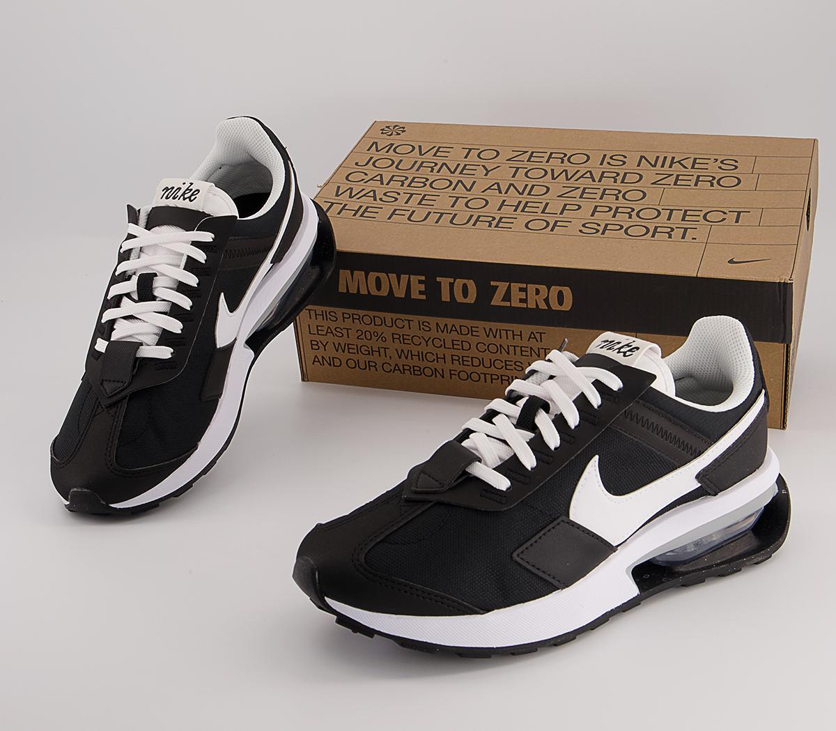 Nike Air Max Pre Day Trainers Nike Air Max Pre Day Trainers Black Metallic Silver White