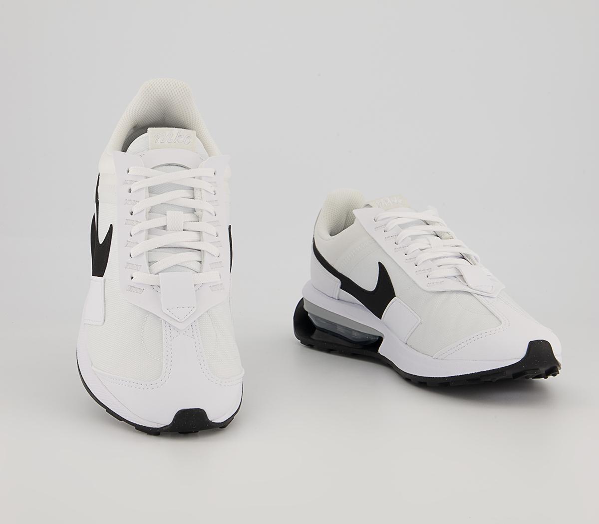 Nike Air Max Pre Day Trainers Nike Air Max Pre Day Trainers White Black Metallic Silver