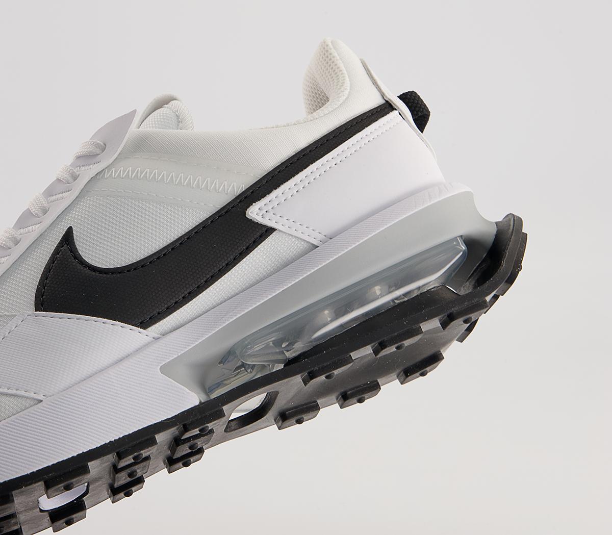 Nike Air Max Pre Day Trainers Nike Air Max Pre Day Trainers White Black Metallic Silver