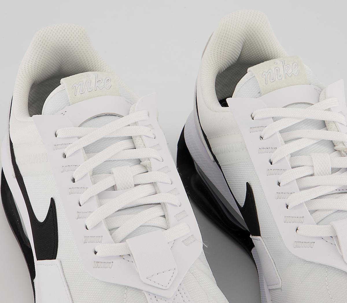 Nike Air Max Pre Day Trainers Nike Air Max Pre Day Trainers White Black Metallic Silver