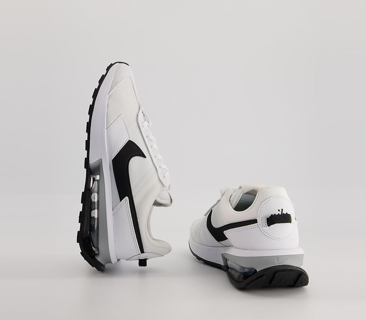 Nike Air Max Pre Day Trainers Nike Air Max Pre Day Trainers White Black Metallic Silver