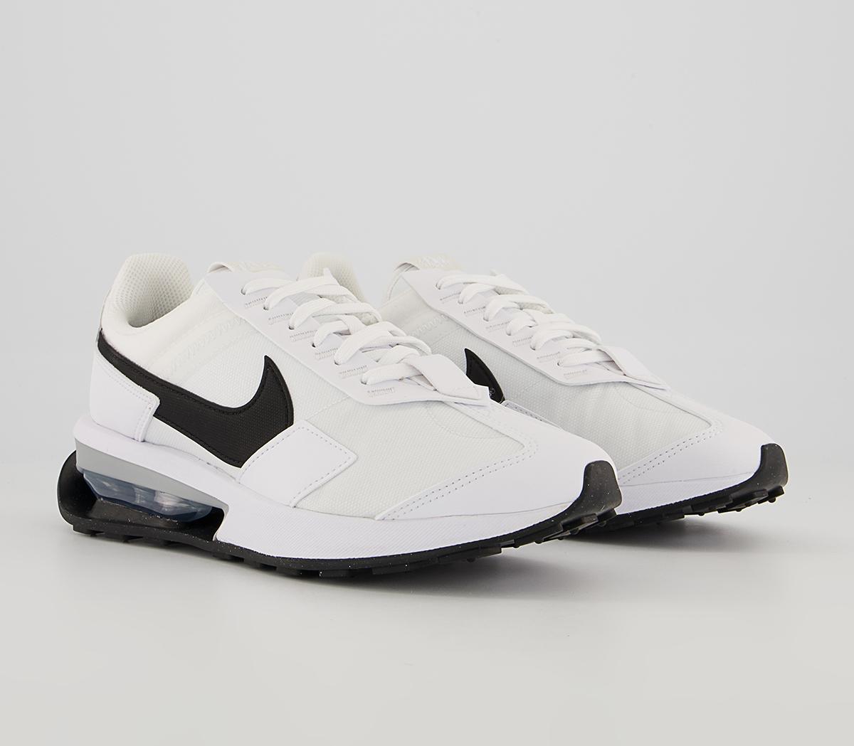 Nike Air Max Pre Day Trainers Nike Air Max Pre Day Trainers White Black Metallic Silver