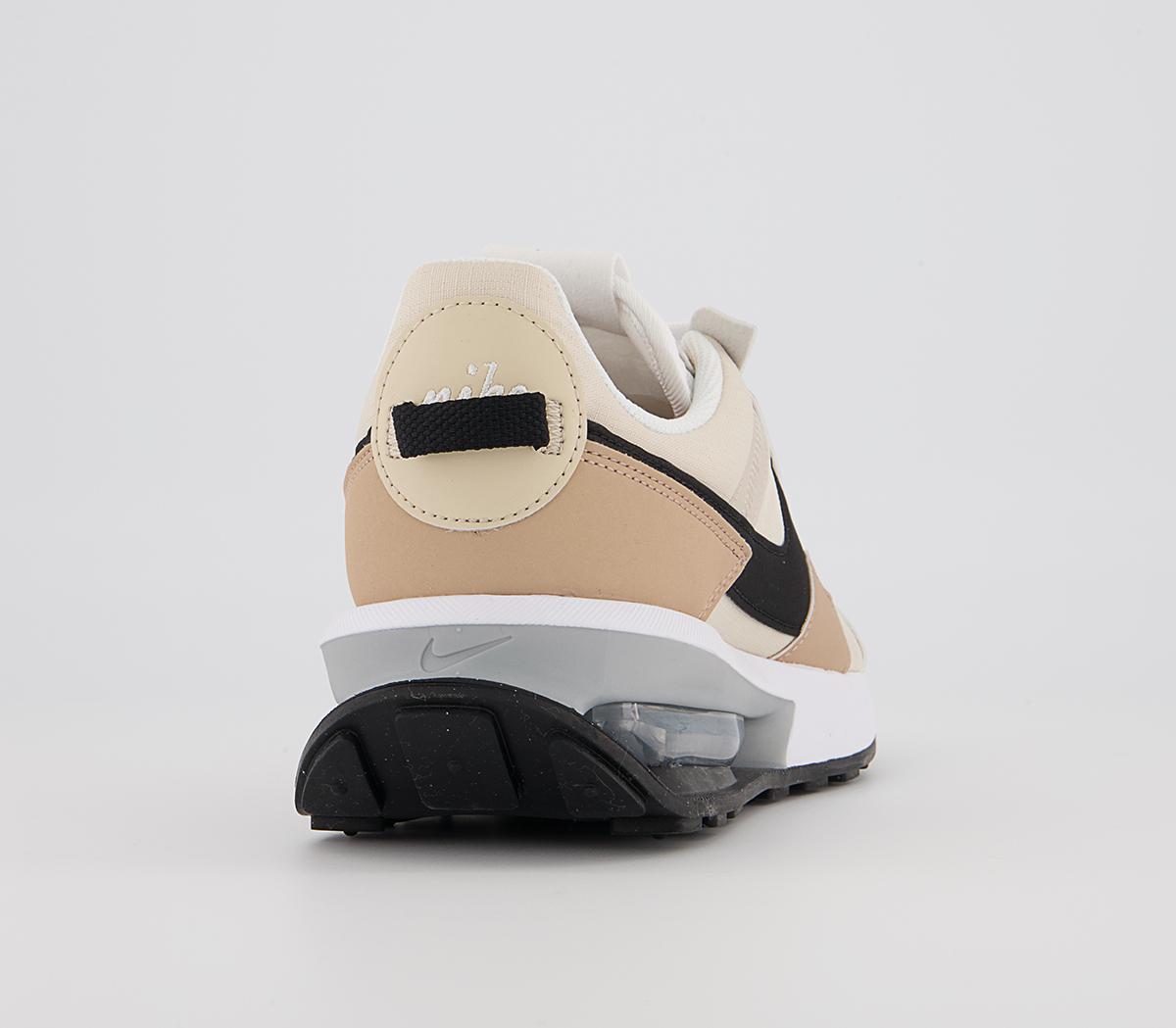 Nike Air Max Pre Day Trainers Nike Air Max Pre Day Trainers Oatmeal White Praline Metalic Silver White