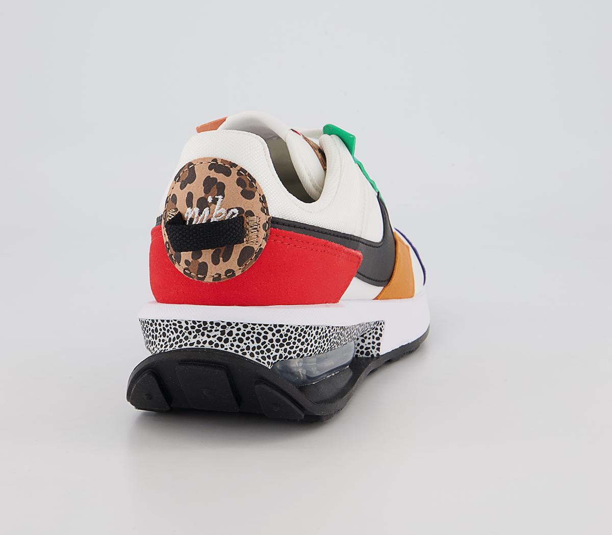 Nike Air Max Pre Day Trainers Nike Air Max Pre Day Trainers Summit White Black Habanero Red