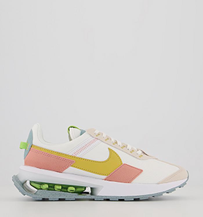 Nike Air Max Pre Day Trainers White Celery Madder Root Ocean Cube