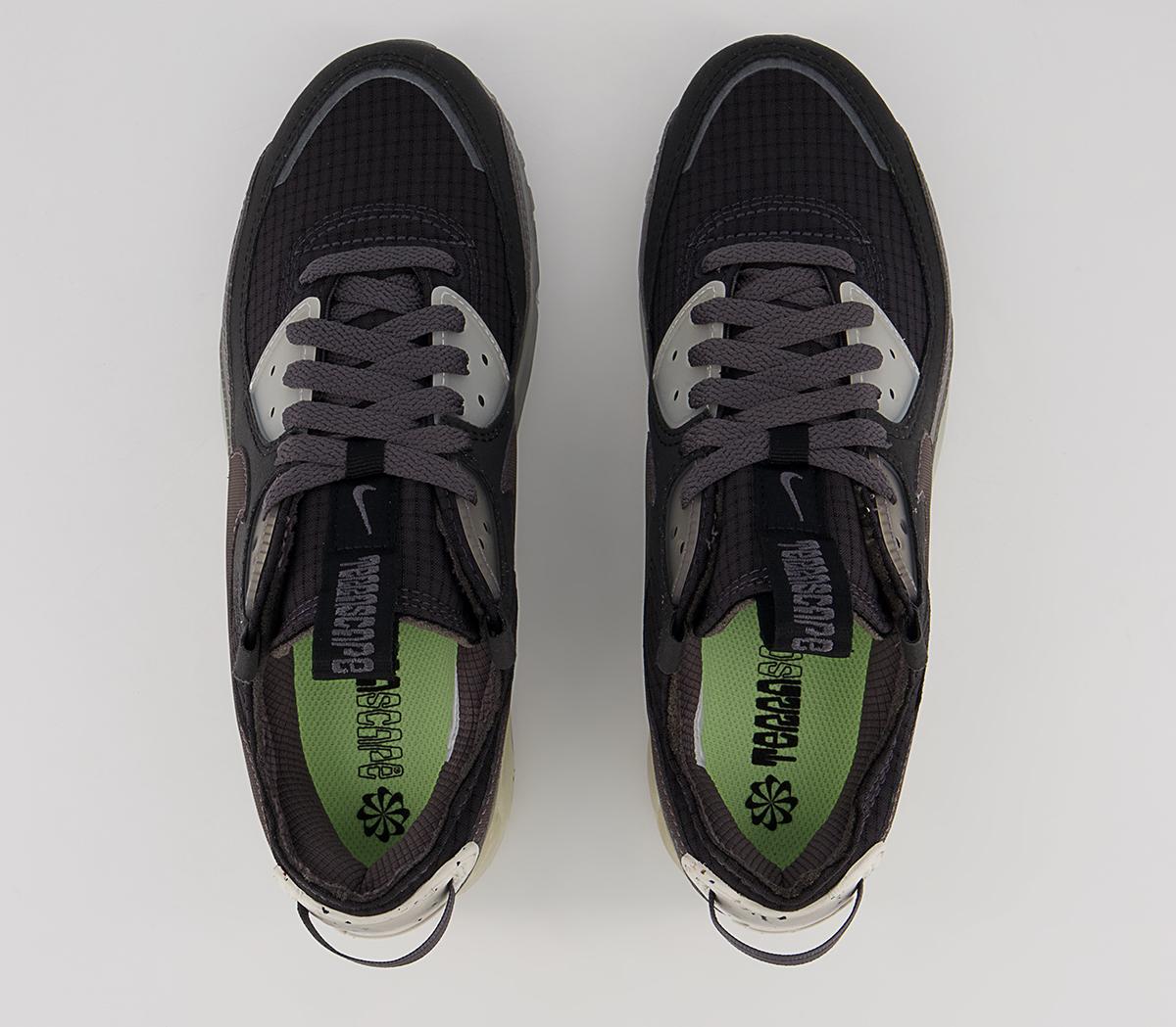 Nike Air Max Terrascape 90 Trainers Nike Air Max Terrascape 90 Trainers Black Thunder Grey Dk Pewter