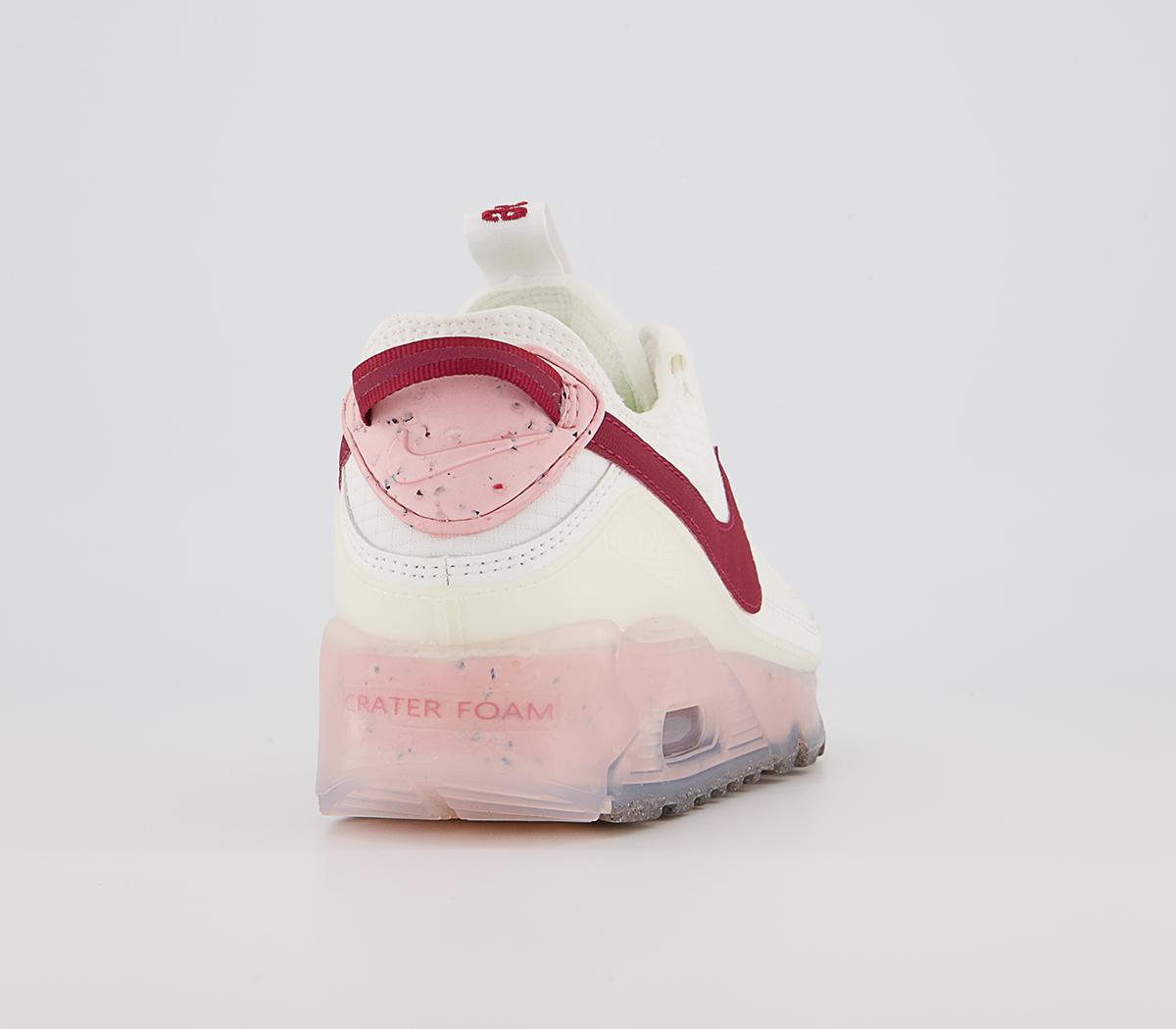 Nike Air Max Terrascape 90 Trainers Nike Air Max Terrascape 90 Trainers Summit White Pomegranate Pink Glaze