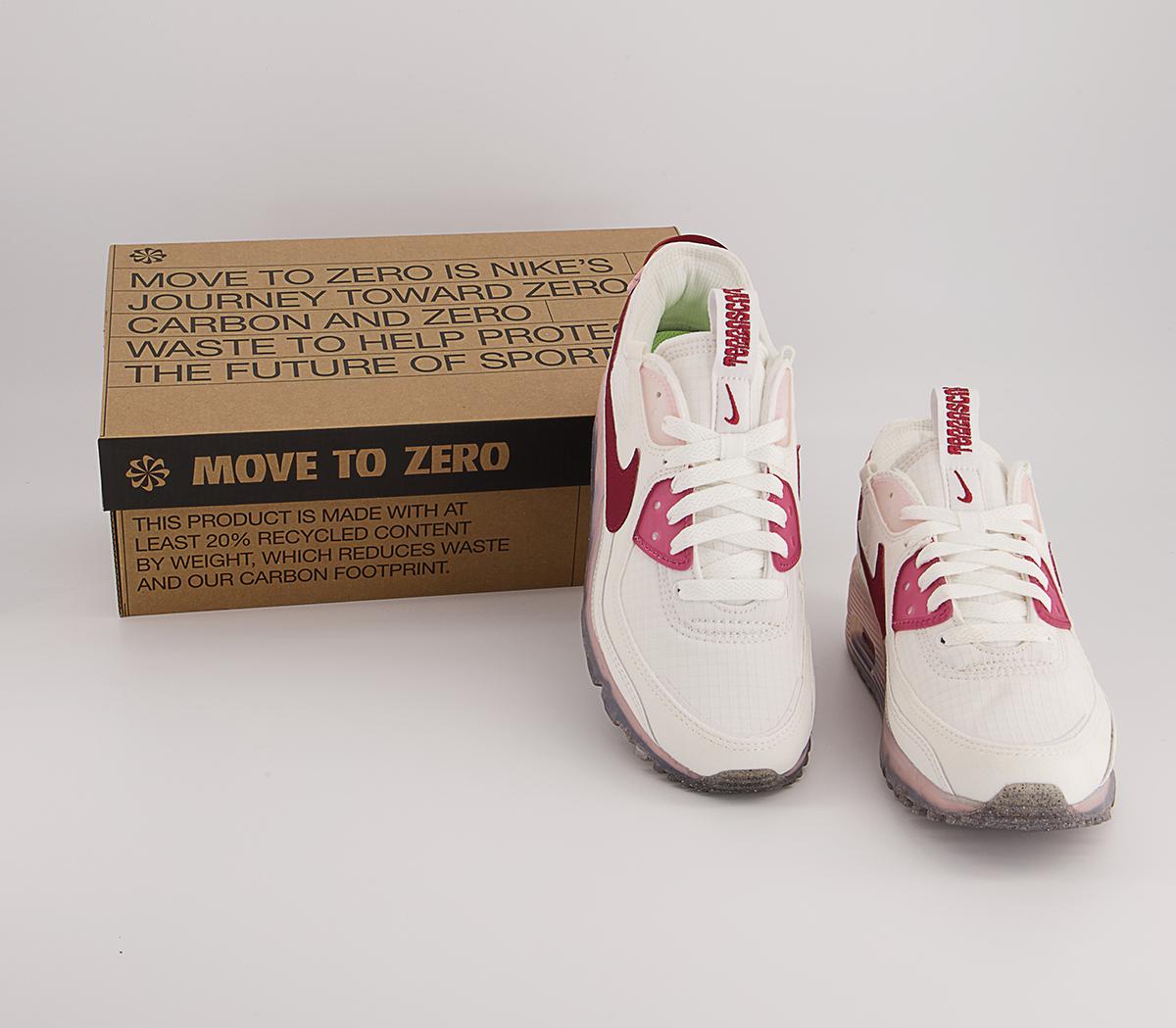Nike Air Max Terrascape 90 Trainers Nike Air Max Terrascape 90 Trainers Summit White Pomegranate Pink Glaze