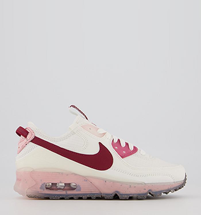 Nike Air Max Terrascape 90 Trainers Summit White Pomegranate Pink Glaze
