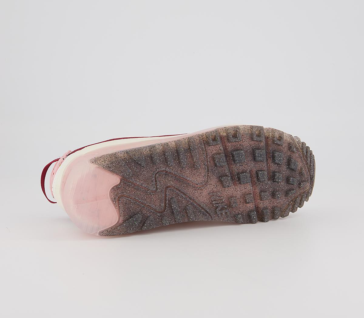 Nike Air Max Terrascape 90 Trainers Nike Air Max Terrascape 90 Trainers Summit White Pomegranate Pink Glaze