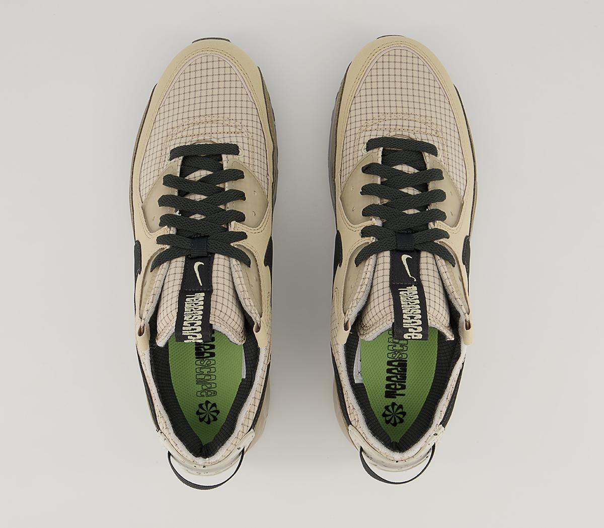 Nike Air Max Terrascape 90 Trainers Nike Air Max Terrascape 90 Trainers Rattan Dk Smoke Grey Khaki Phantom