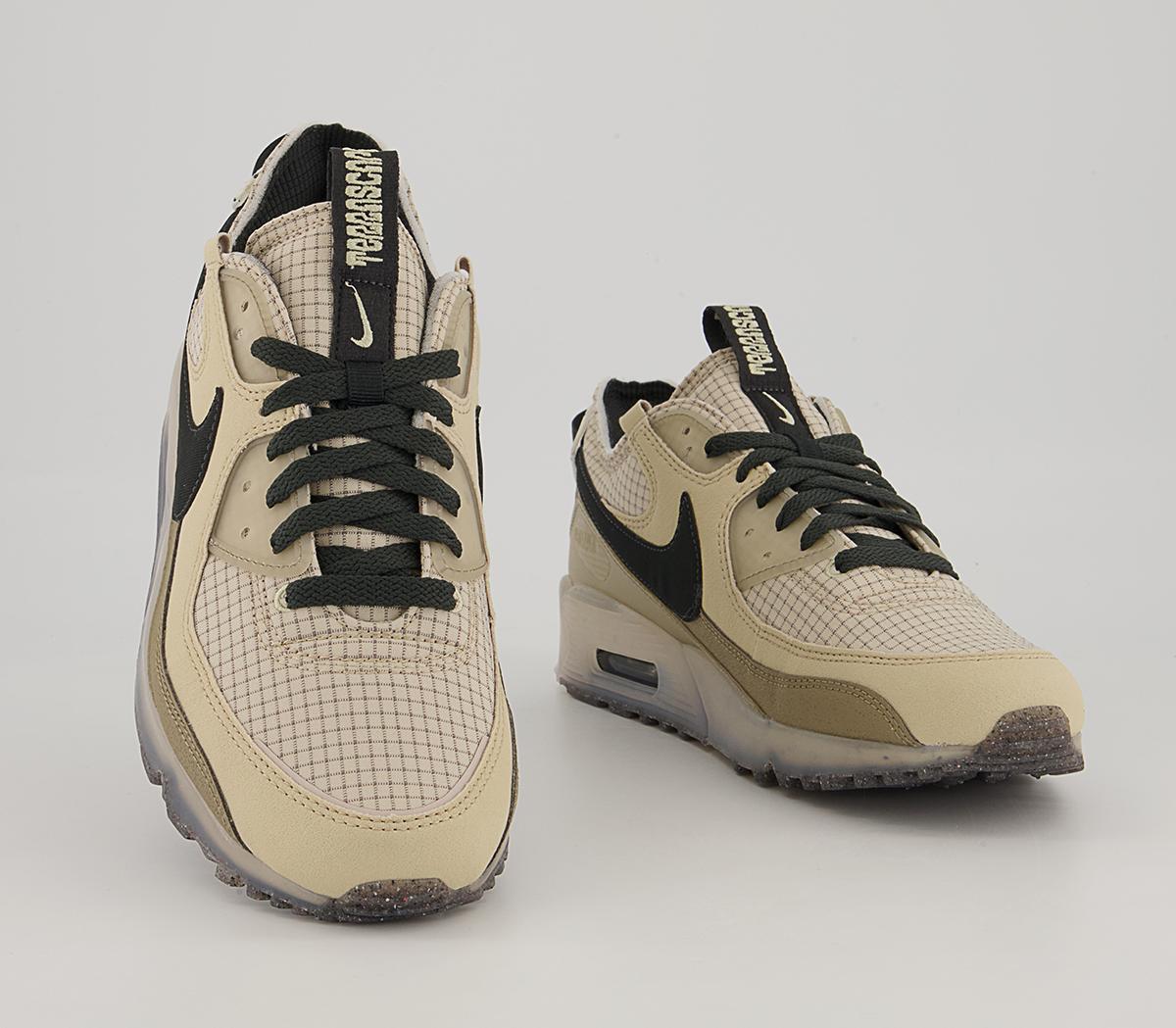 Nike Air Max Terrascape 90 Trainers Nike Air Max Terrascape 90 Trainers Rattan Dk Smoke Grey Khaki Phantom