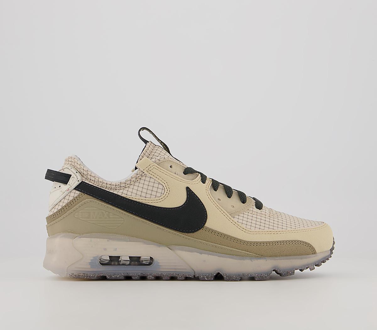 Khaki on sale nike trainers