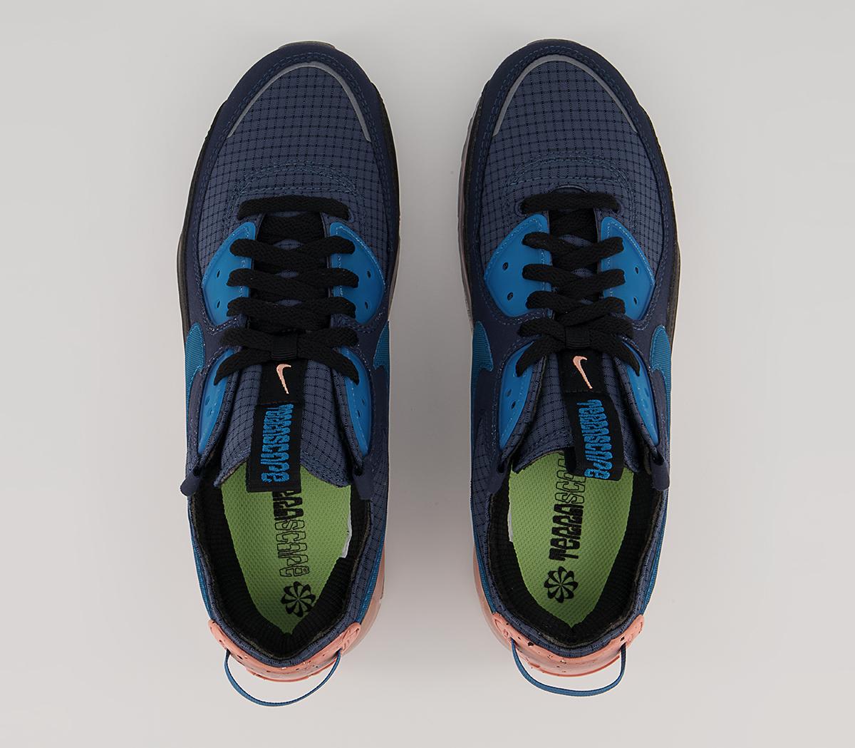 Nike Air Max Terrascape 90 Trainers Nike Air Max Terrascape 90 Trainers Obsidian Marina Thunder Blue