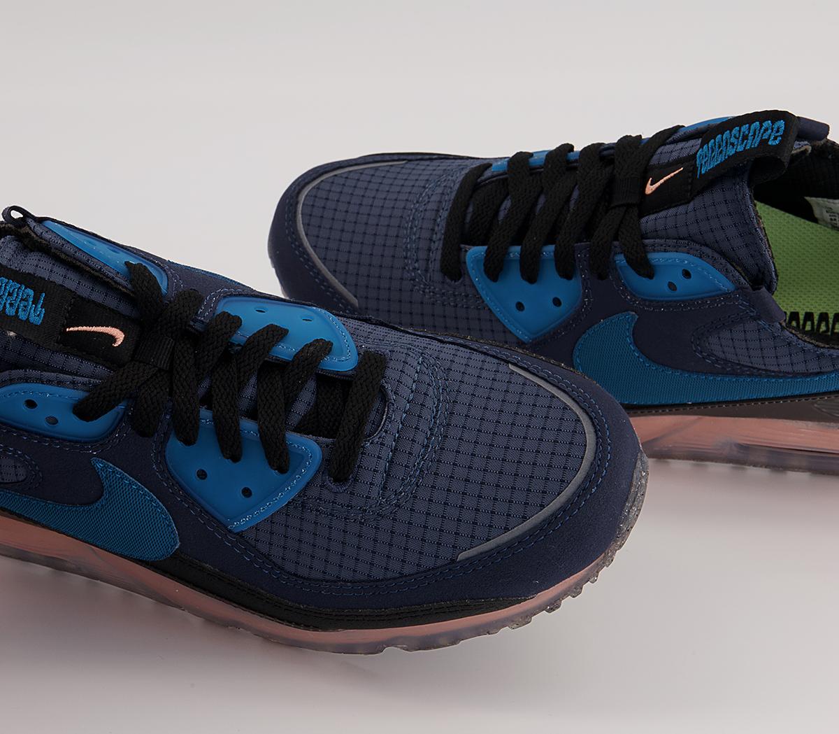 Nike Air Max Terrascape 90 Trainers Nike Air Max Terrascape 90 Trainers Obsidian Marina Thunder Blue
