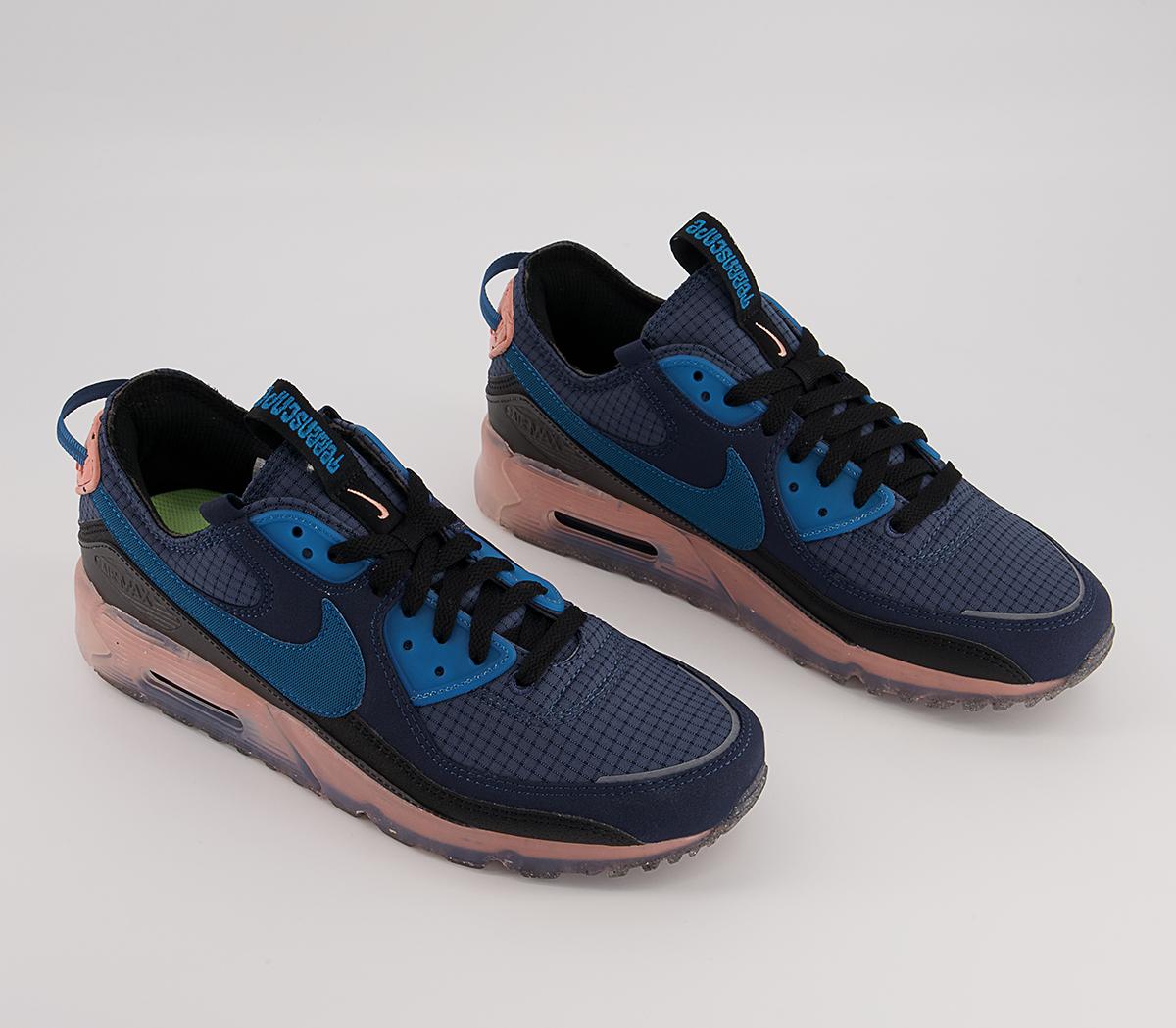 Nike Air Max Terrascape 90 Trainers Nike Air Max Terrascape 90 Trainers Obsidian Marina Thunder Blue
