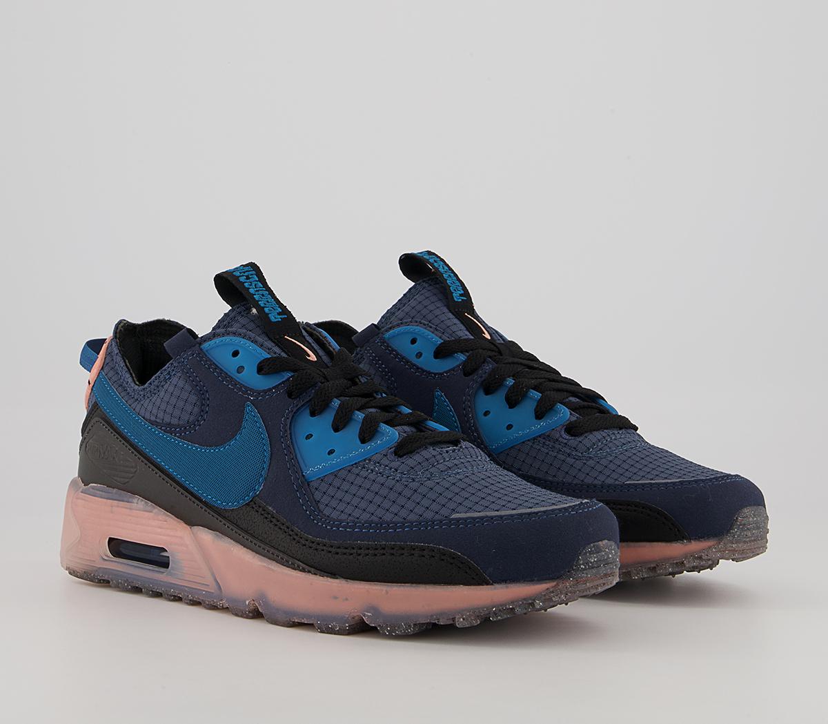 Nike Air Max Terrascape 90 Trainers Nike Air Max Terrascape 90 Trainers Obsidian Marina Thunder Blue