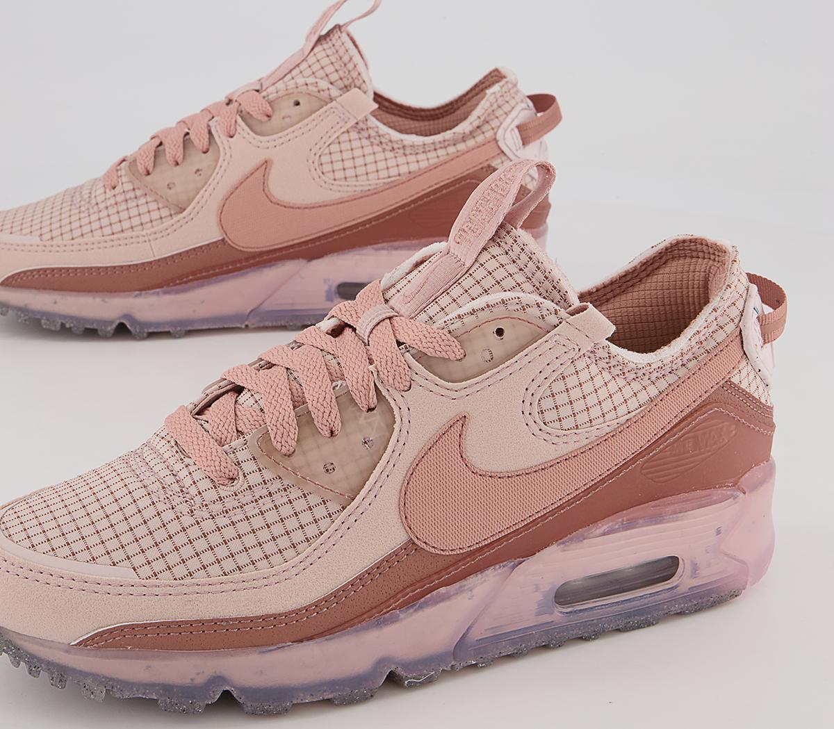 Nike Air Max Terrascape 90 Trainers Nike Air Max Terrascape 90 Trainers Pink Oxford Rose Whisper Fossil Rose