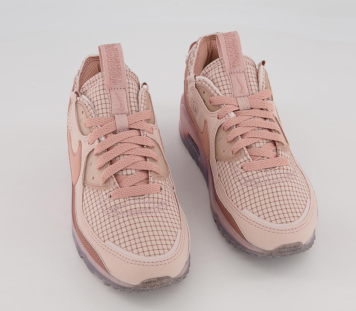 Nike Air Max Terrascape 90 Trainers Nike Air Max Terrascape 90 Trainers Pink Oxford Rose Whisper Fossil Rose