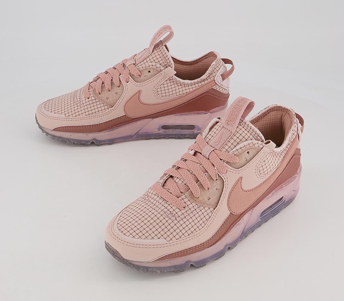 Nike Air Max Terrascape 90 Trainers Nike Air Max Terrascape 90 Trainers Pink Oxford Rose Whisper Fossil Rose