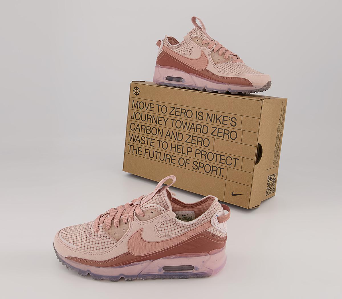 Nike Air Max Terrascape 90 Trainers Nike Air Max Terrascape 90 Trainers Pink Oxford Rose Whisper Fossil Rose