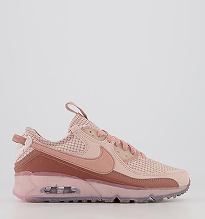 Nike Air Max Terrascape 90 Trainers Pink Oxford Rose Whisper Fossil Rose