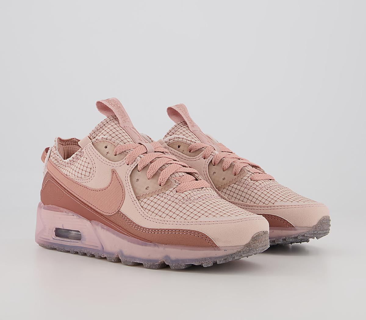Nike Air Max Terrascape 90 Trainers Nike Air Max Terrascape 90 Trainers Pink Oxford Rose Whisper Fossil Rose