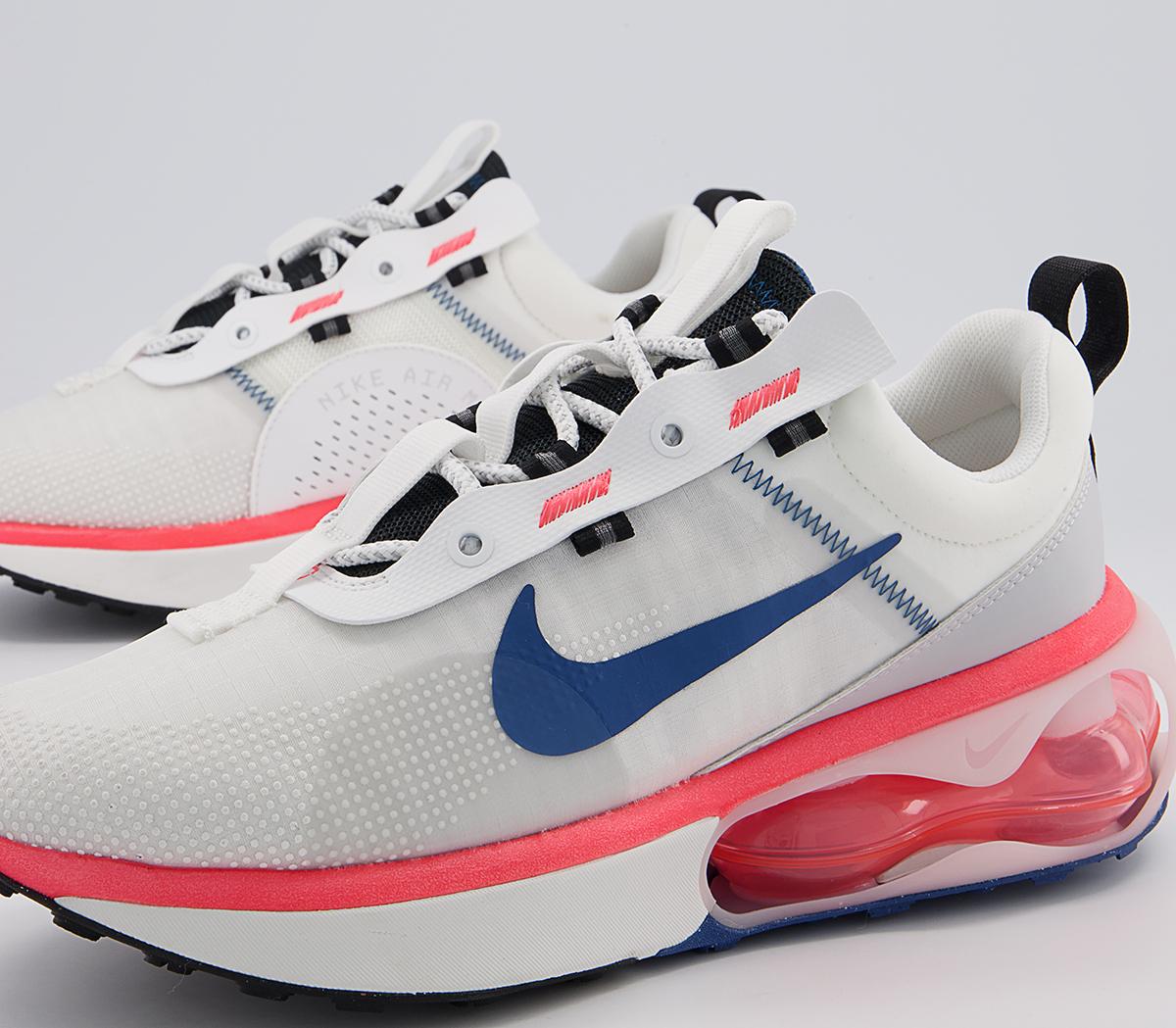 Nike Air Max 2021 Trainers Nike Air Max 2021 Trainers Summit White Court Blue Solar Red Black