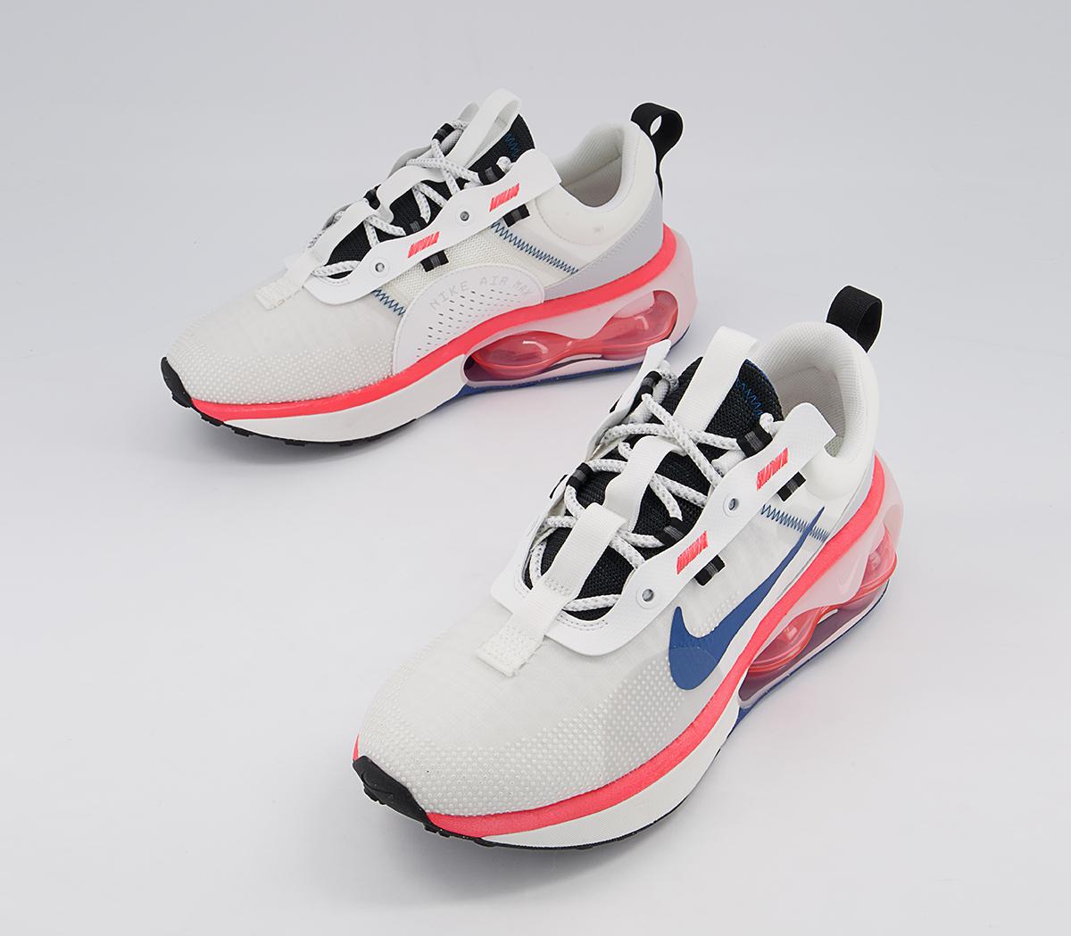 Nike Air Max 2021 Trainers Nike Air Max 2021 Trainers Summit White Court Blue Solar Red Black