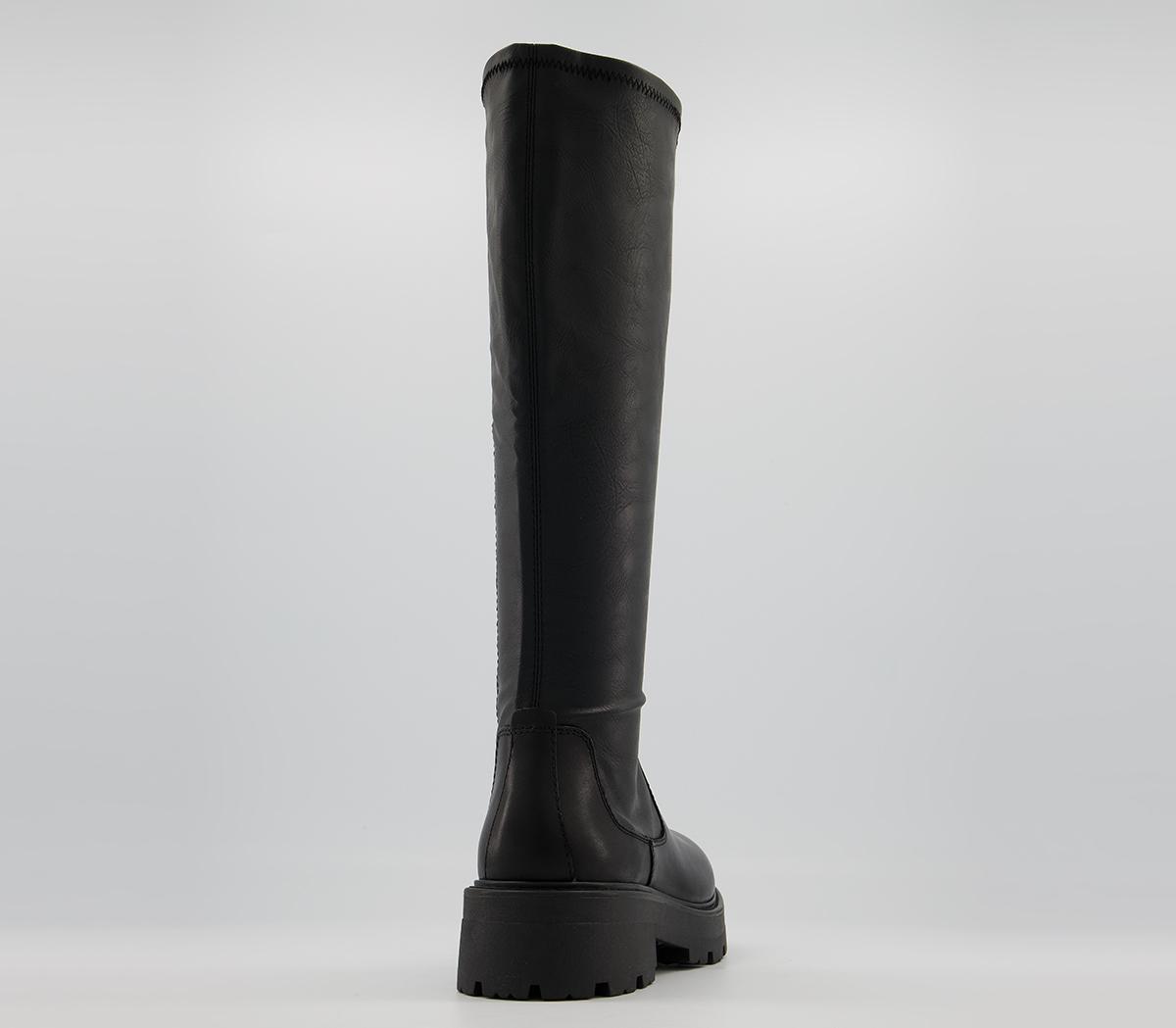 Vagabond Shoemakers Cosmo 2.0 Stretch Boots Black Knee High Boots