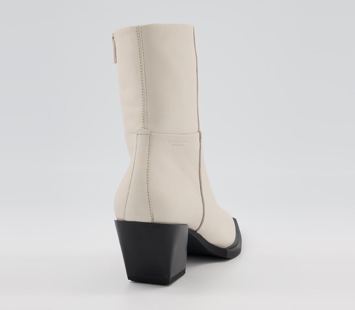 Vagabond Shoemakers Alina Ankle Boots Vagabond Shoemakers Alina Ankle Boots Off White