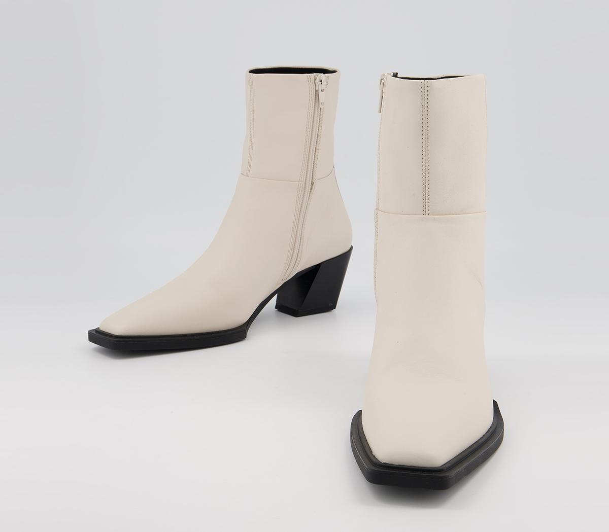 Vagabond Shoemakers Alina Ankle Boots Vagabond Shoemakers Alina Ankle Boots Off White