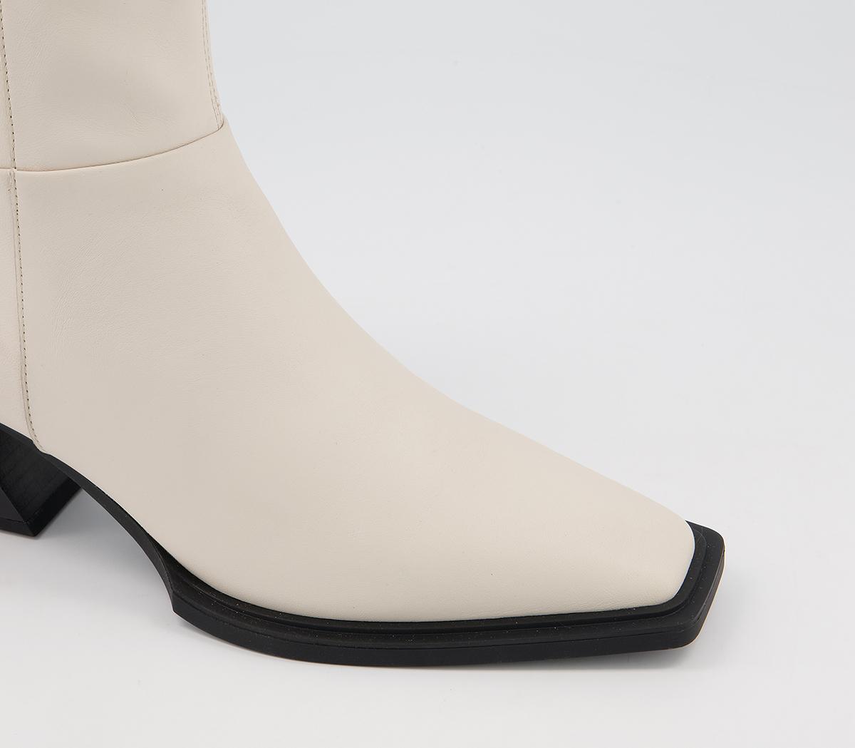 Vagabond Shoemakers Alina Ankle Boots Vagabond Shoemakers Alina Ankle Boots Off White