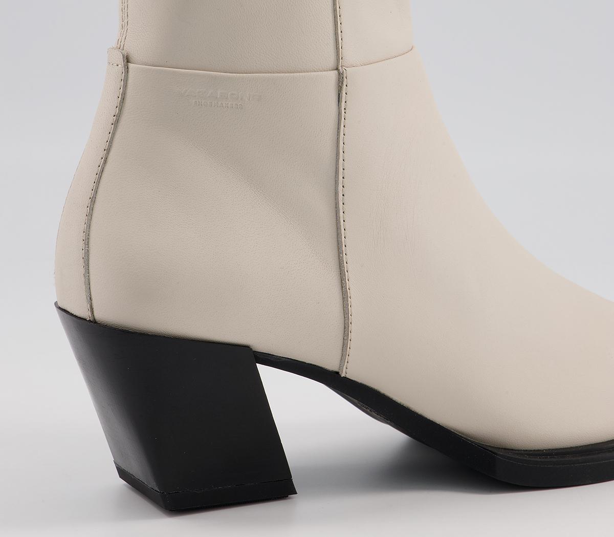 Vagabond Shoemakers Alina Ankle Boots Vagabond Shoemakers Alina Ankle Boots Off White